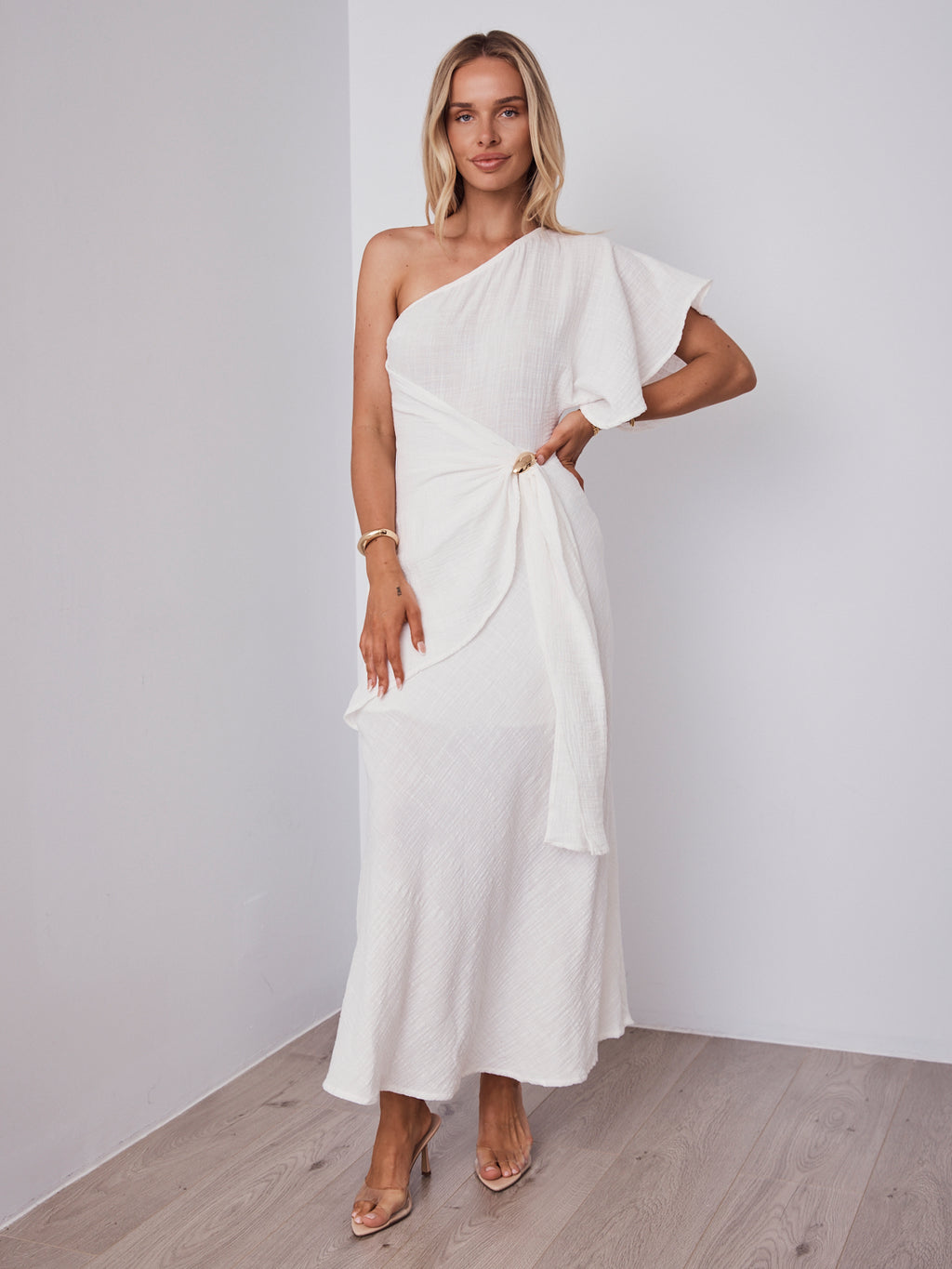 EMILIA DRESS - WHITE