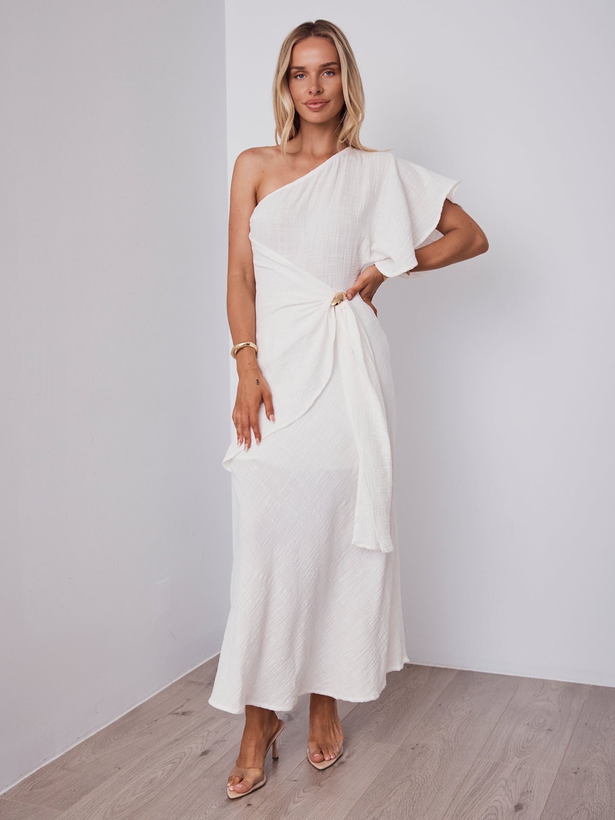 EMILIA DRESS - WHITE