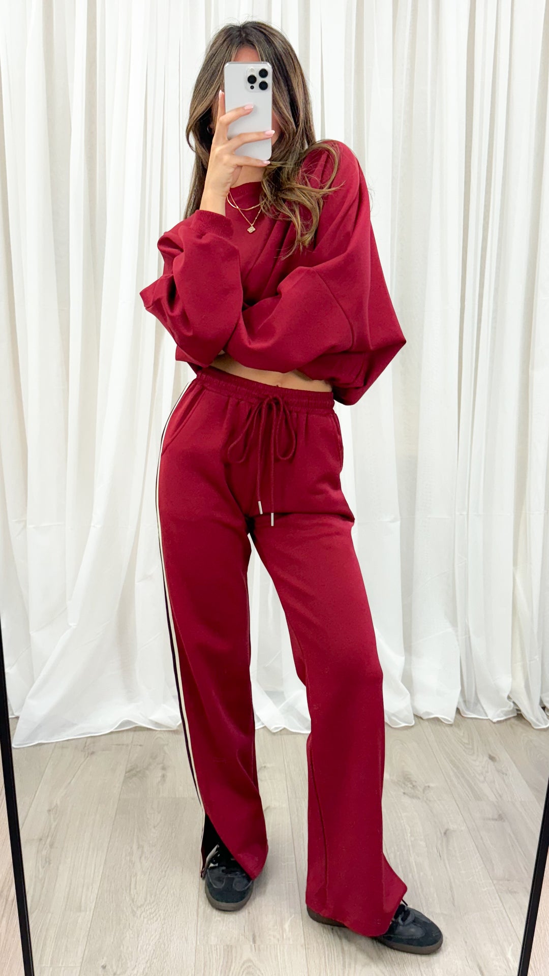 DANTE SWEAT TOP - WINE