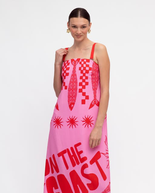 ON THE COAST MAXI - PINK