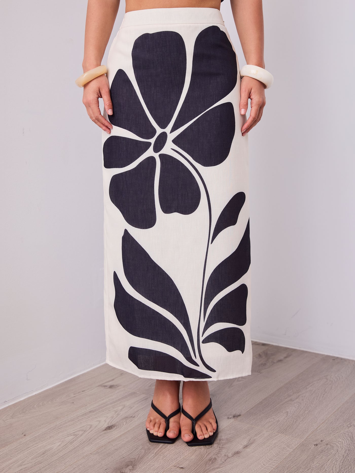 KOKO MAXI SKIRT - CREAM