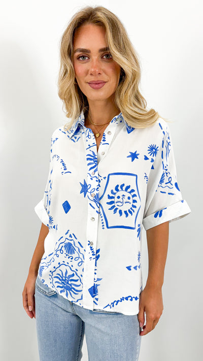 SYMI SHIRT - WHITE