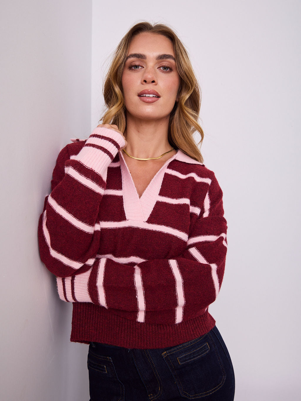PEPPA KNIT - MERLOT