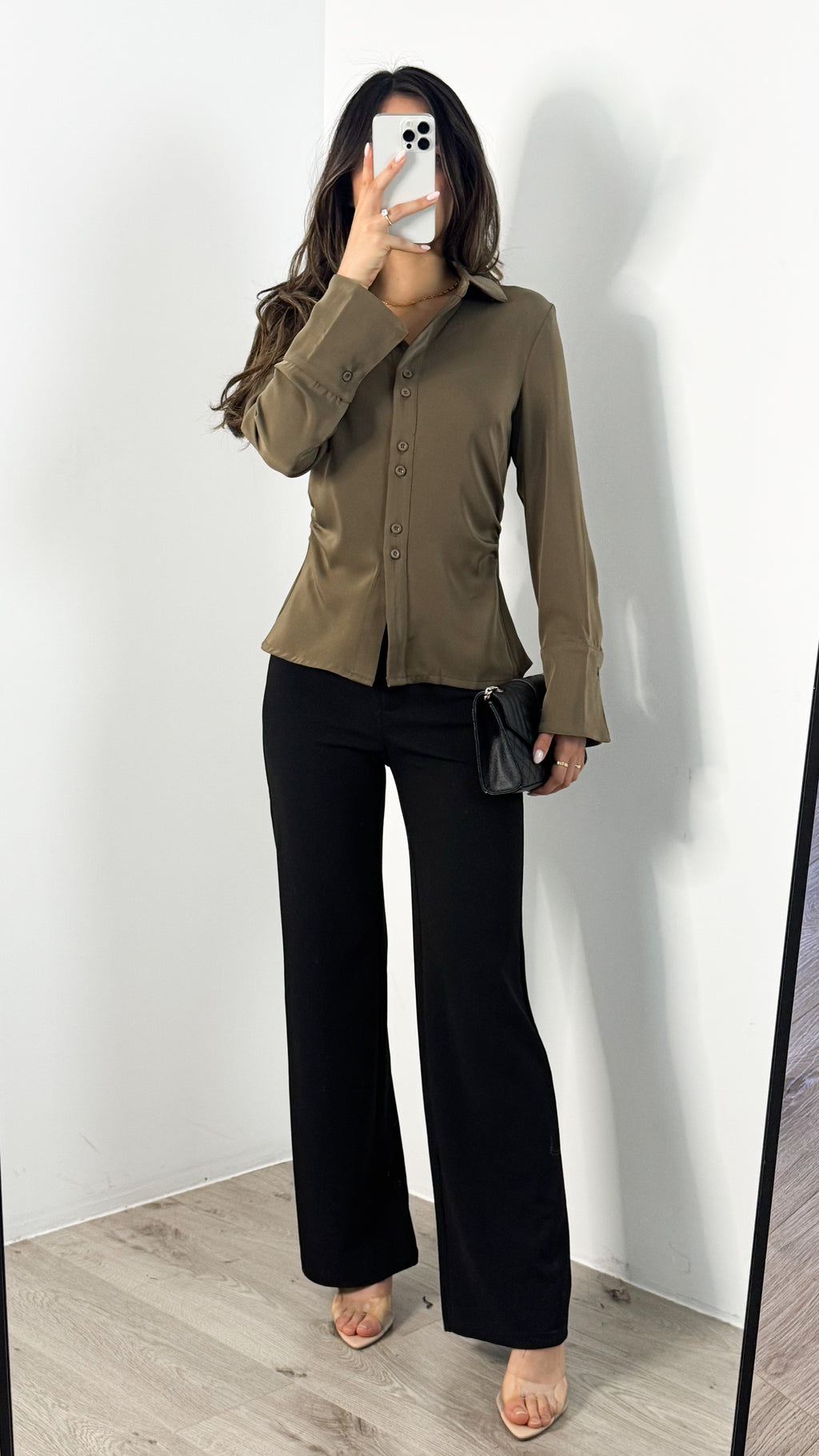 KIANA SHIRT - OLIVE