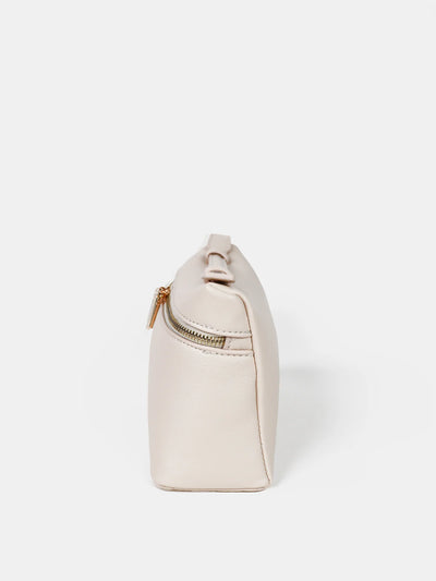 THALIA TOP HANDLE CROSSBODY BAG - CREAM