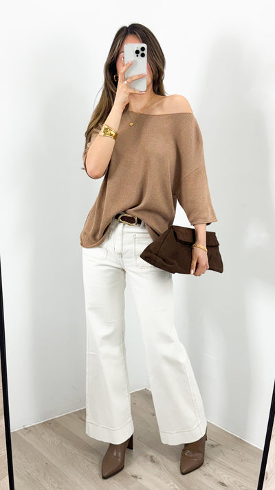 GIANNA TOP - MOCHA