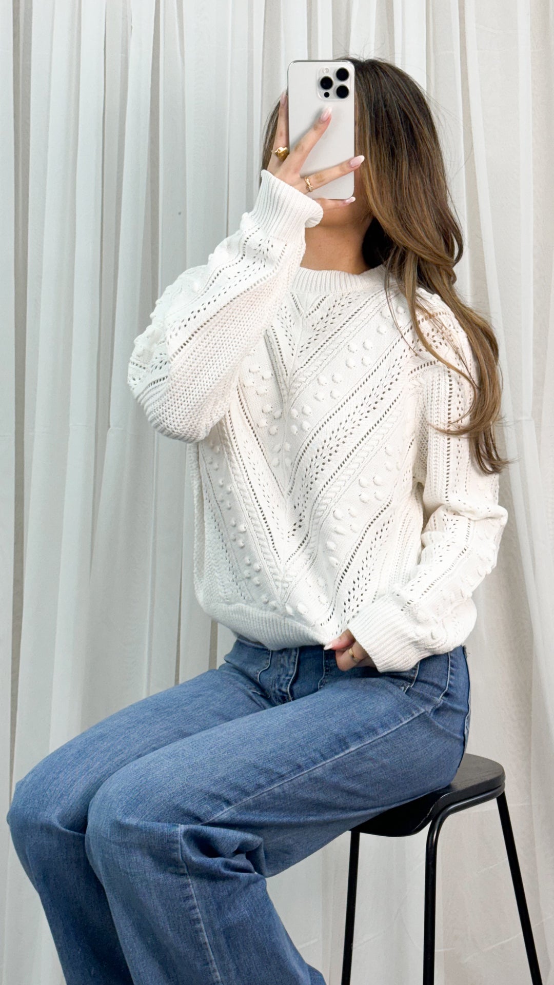 PIETRA KNIT - WHITE