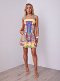 EL TROPICO MINI DRESS - MULTI