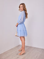 ANNABELLE DRESS - BABY BLUE