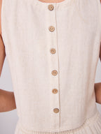 MEMPHIS TOP - BEIGE