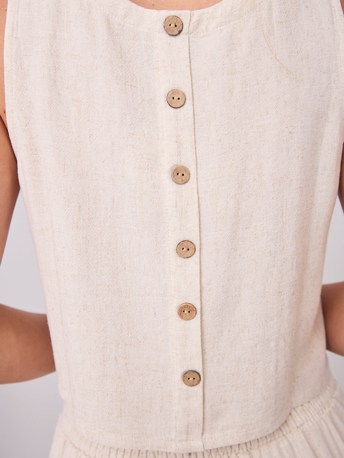 MEMPHIS TOP - BEIGE