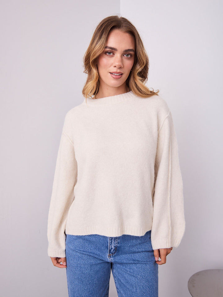 SLOANE KNIT - CREAM
