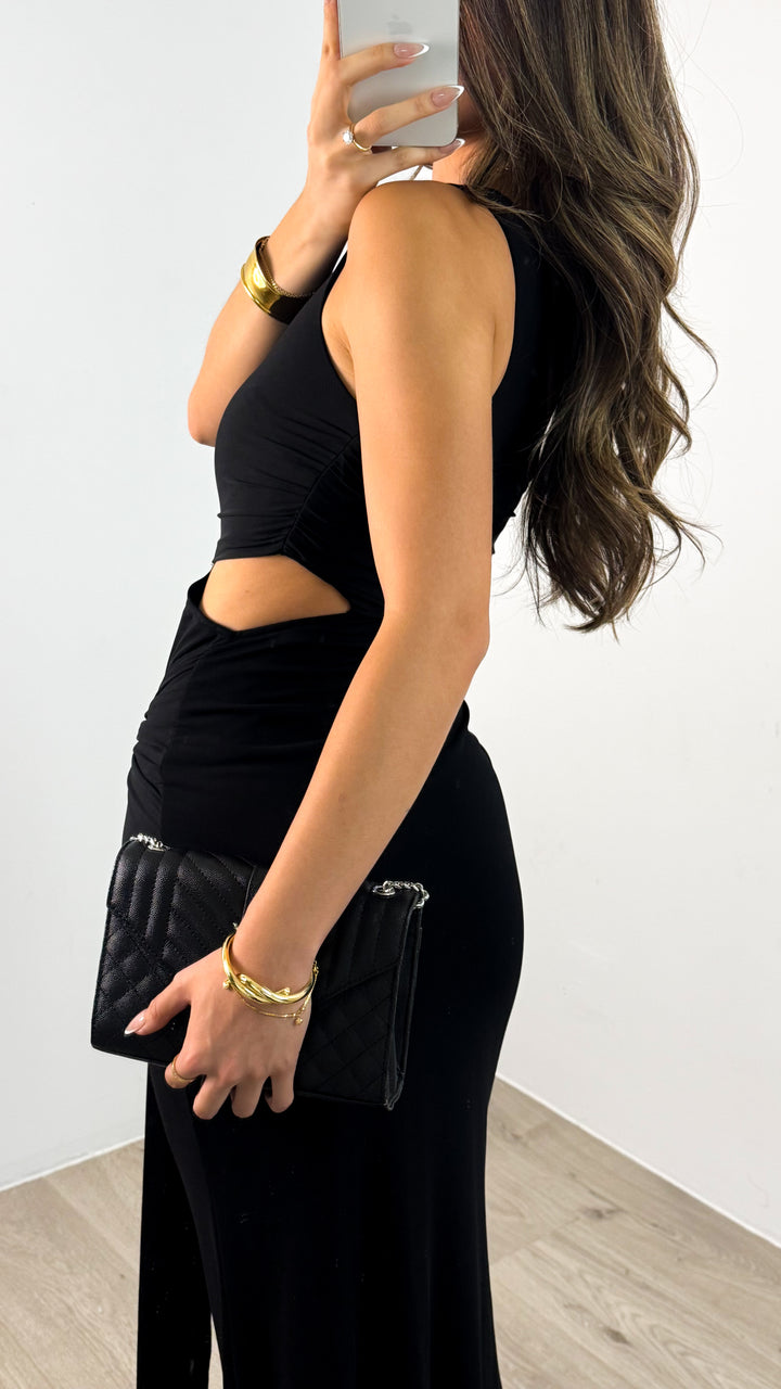 HENDERSON MAXI DRESS - BLACK