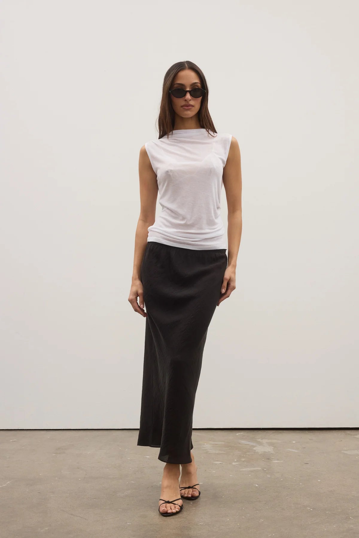 'BAYSE' RINA TOP - WHITE