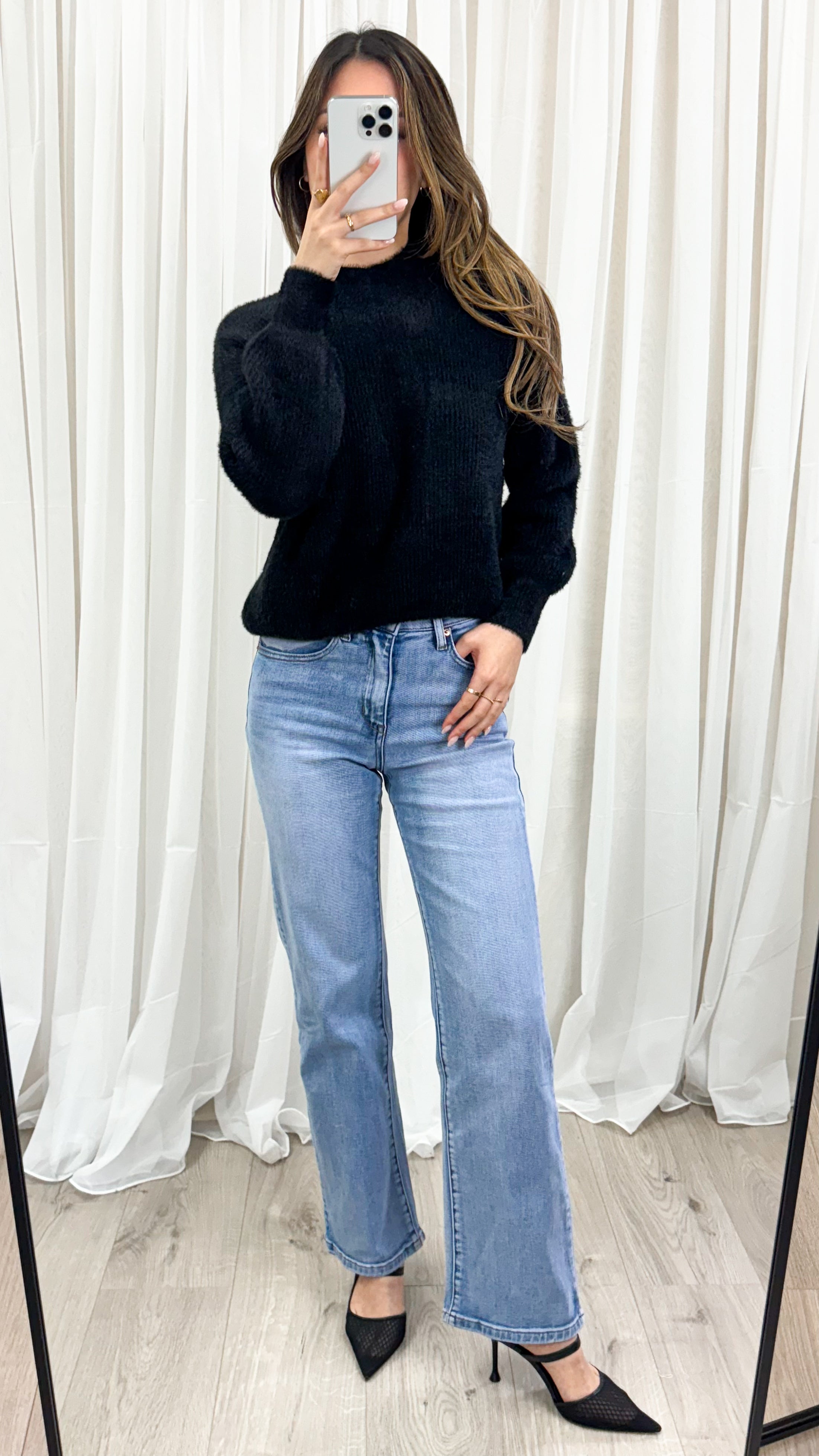 SERENA KNIT - BLACK