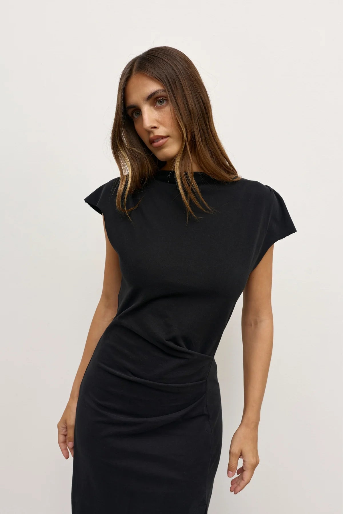 'BAYSE' ELIANA MAXI DRESS - BLACK