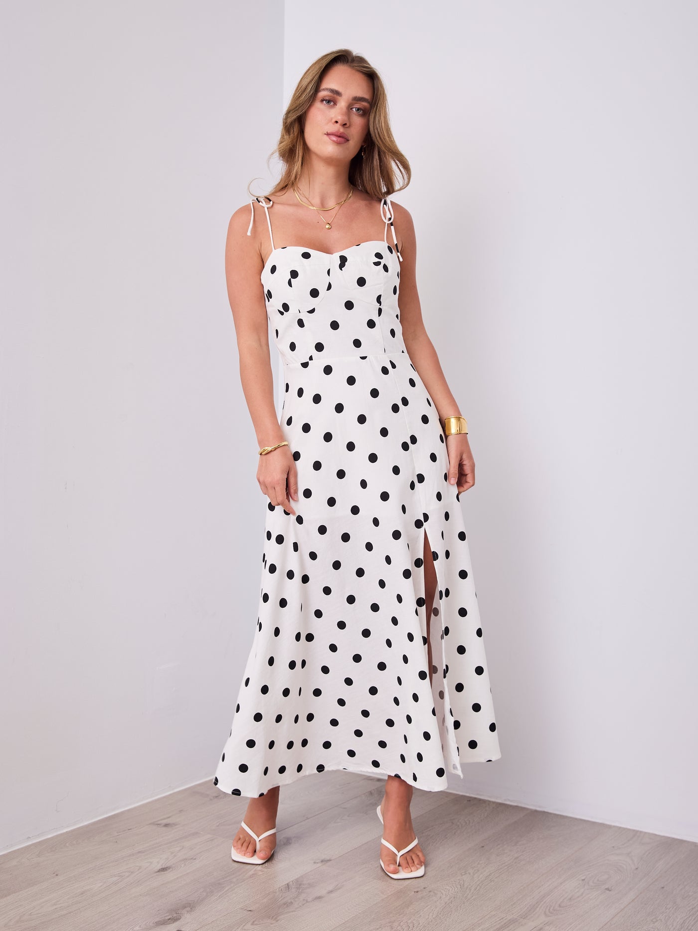 KYLA DRESS - WHITE