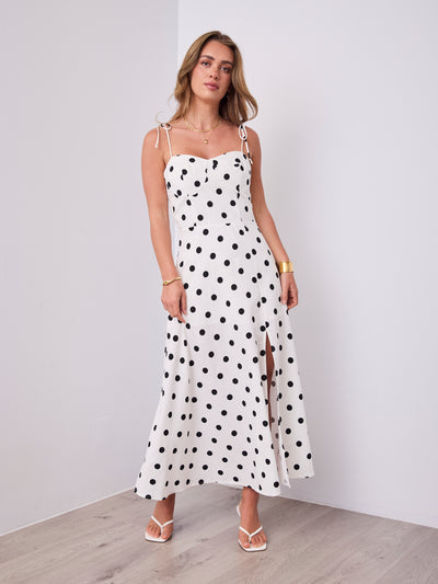 KYLA DRESS - WHITE