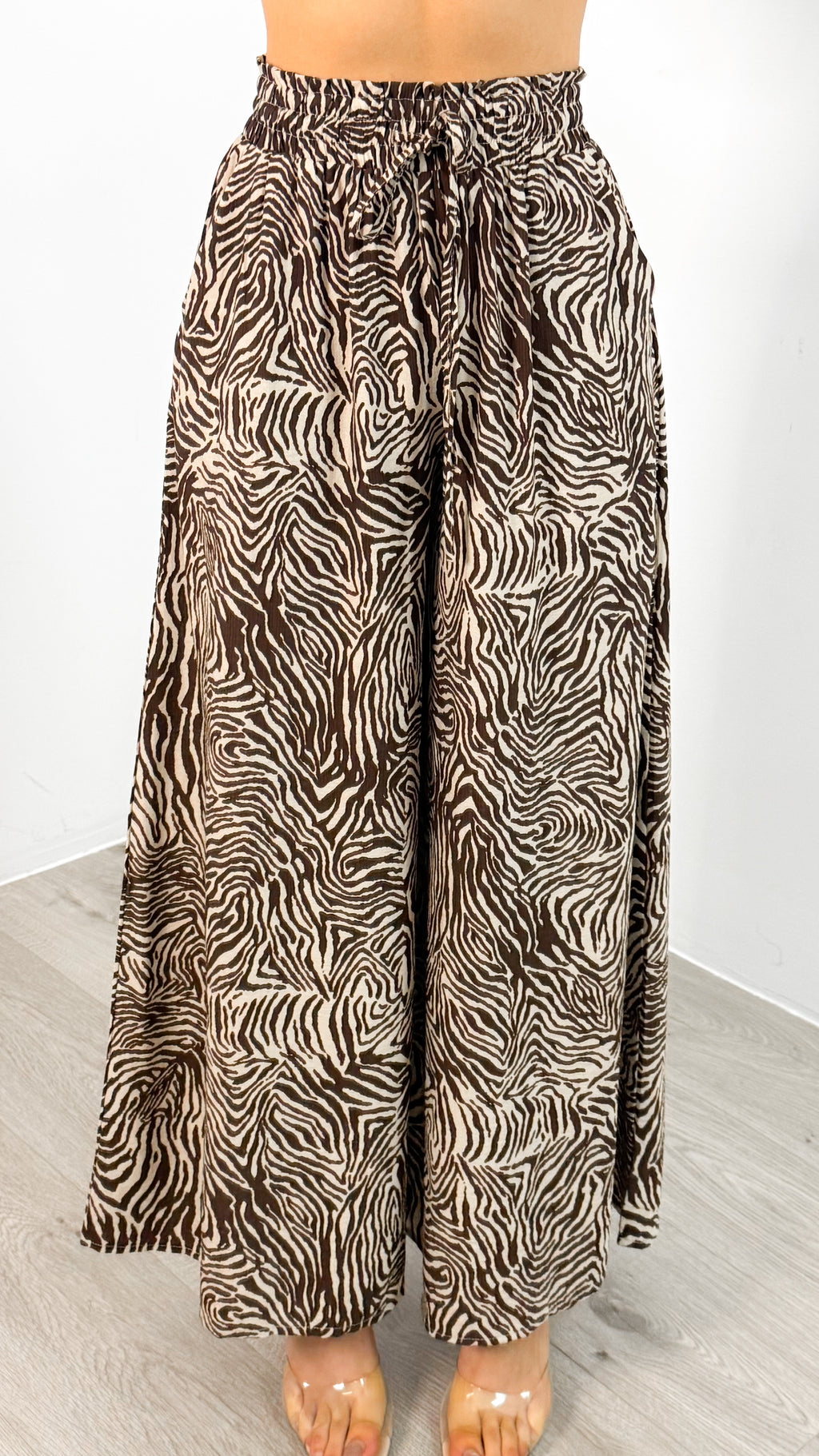 ZURI PANT - ZEBRA PRINT