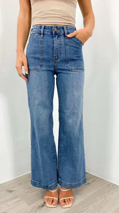 TREY JEAN - DENIM