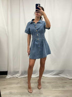 CHARLIE DRESS - DENIM