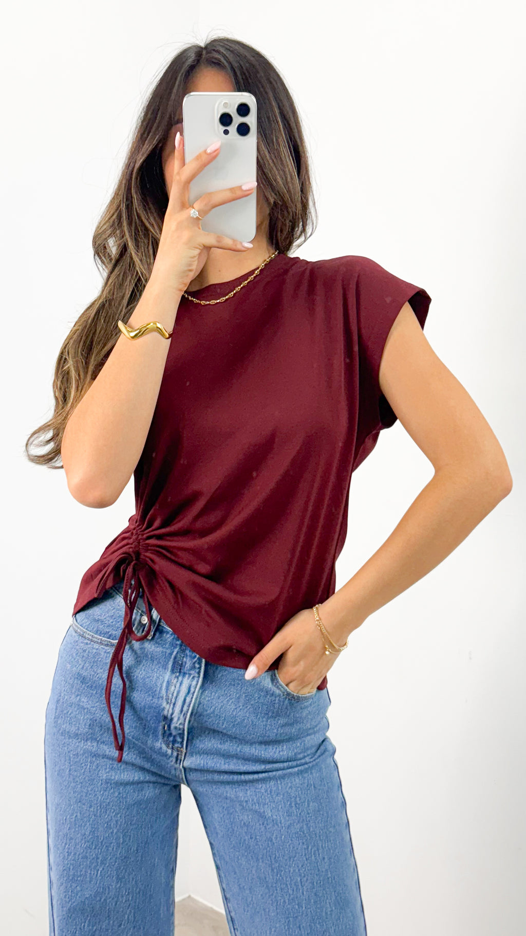 ELISHA TEE - WINE