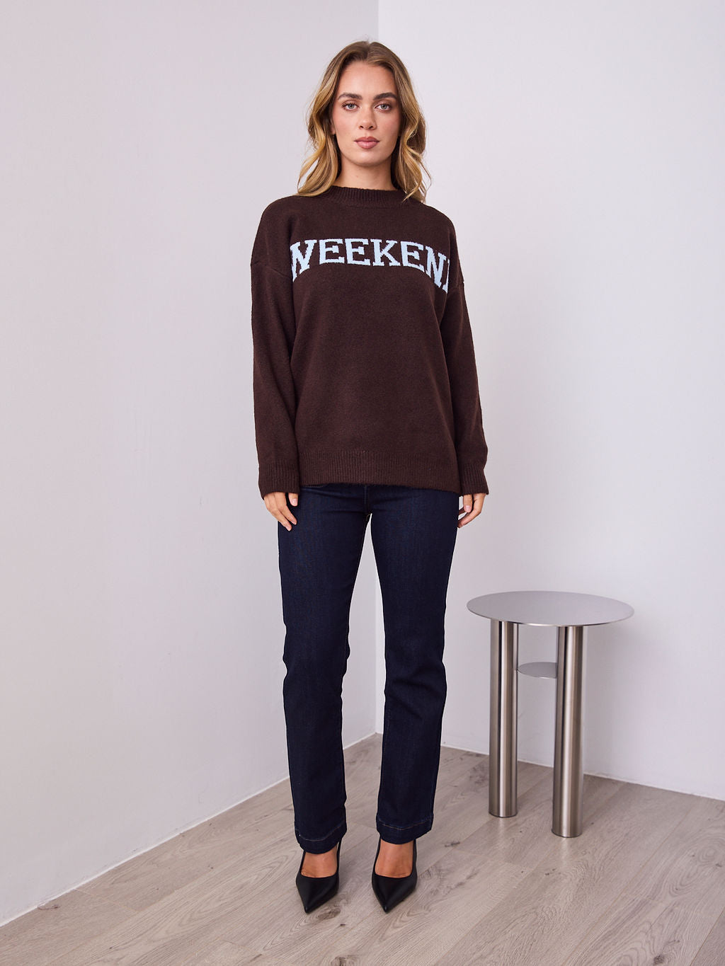 WEEKEND KNIT - CHOCOLATE