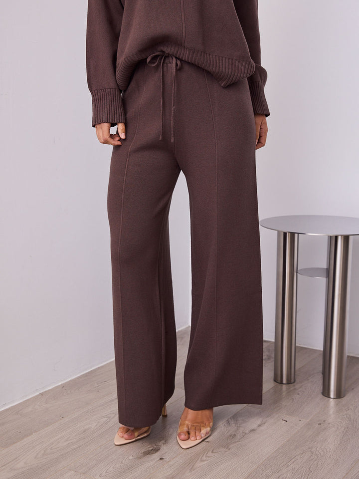 DELTA KNIT PANT - ESPRESSO