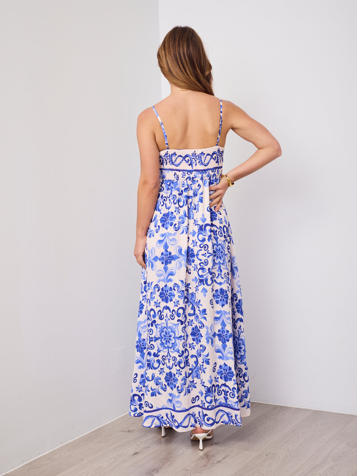 DOLCE MAXI DRESS - BLUE