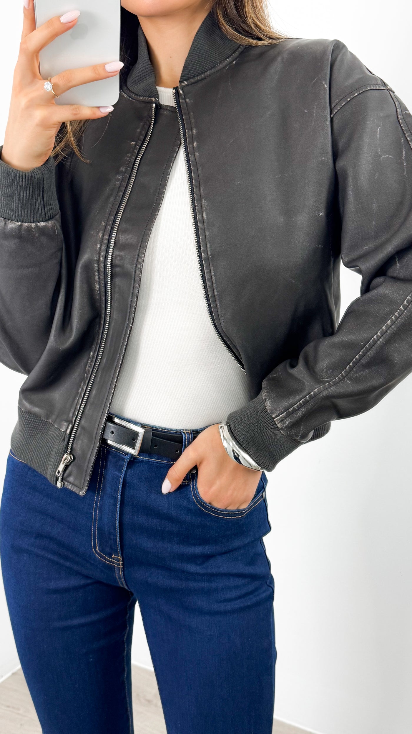 BRYSON JACKET - BLACK WASH