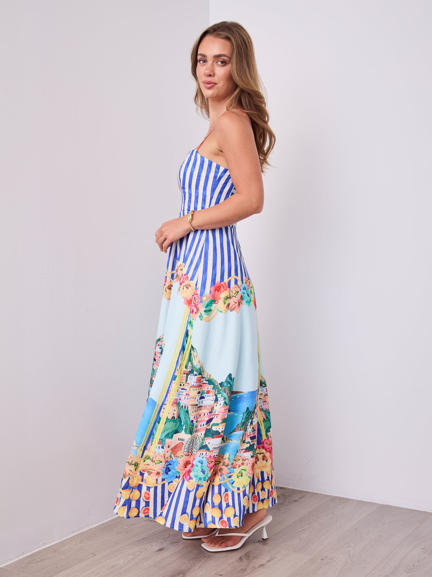 POSITANO SUNDRESS - MULTI