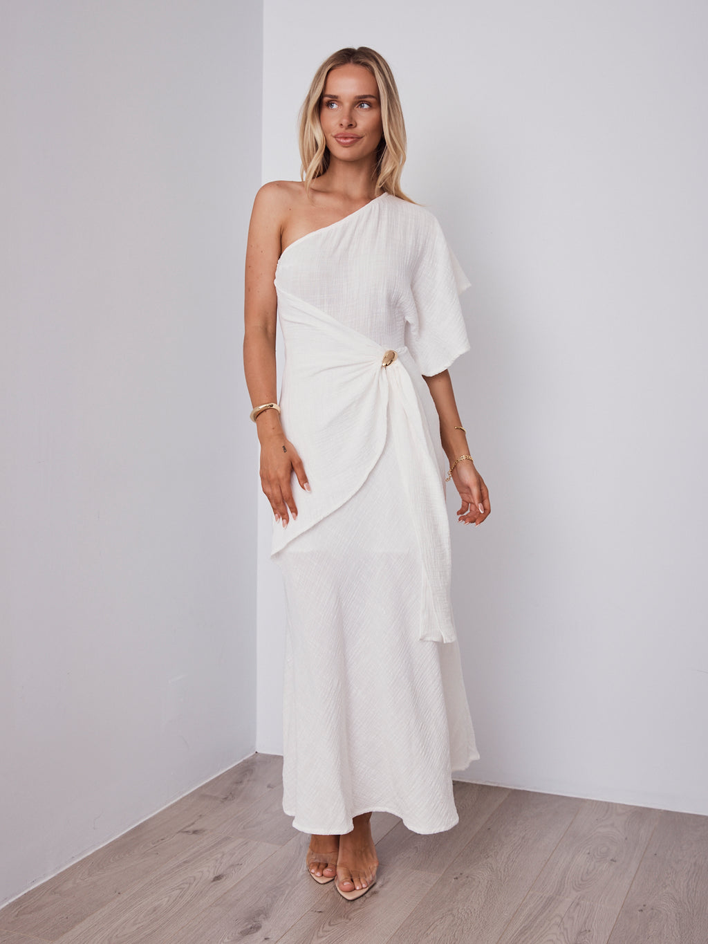 EMILIA DRESS - WHITE