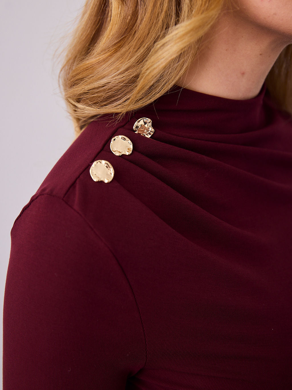 NINA TOP - MERLOT