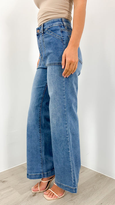 TREY JEAN - DENIM
