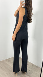 HYATT KNIT SET - CHARCOAL