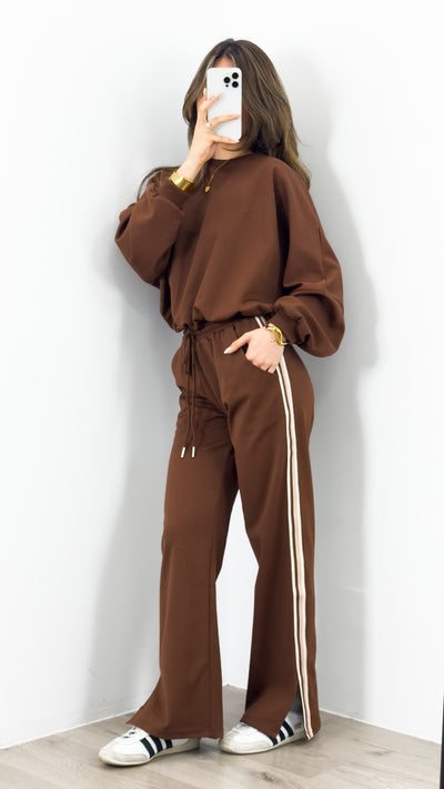 DANTE SWEATPANT - CHOCOLATE