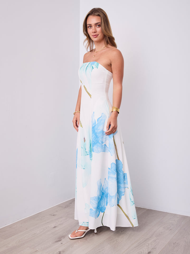 CARINNE DRESS - WHITE