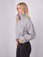 FRASER BOMBER JACKET - GREY