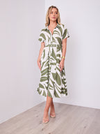 PEYTON DRESS - KHAKI