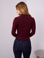 NINA TOP - MERLOT
