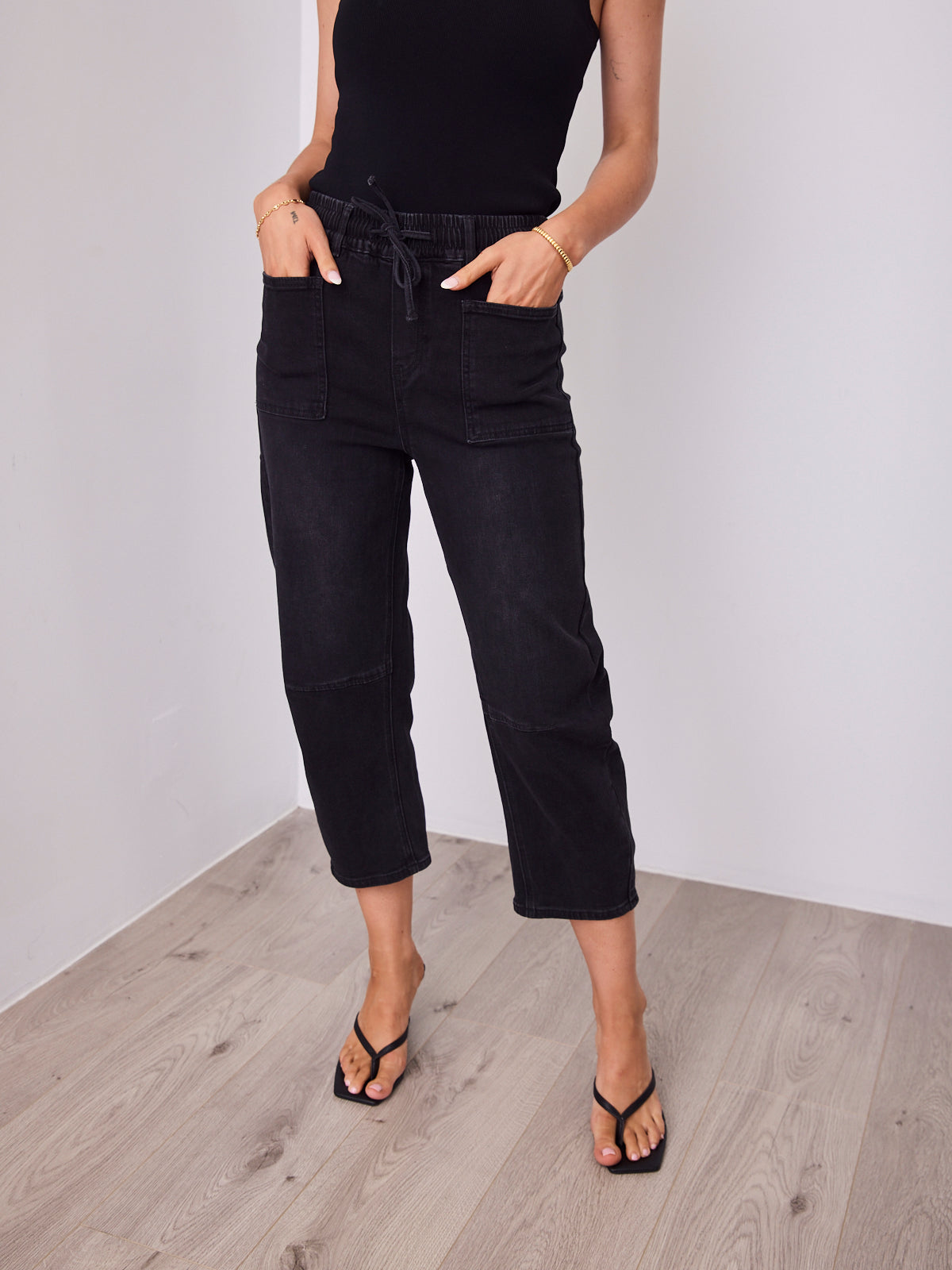 JASON JOGGERS - WASHED BLACK