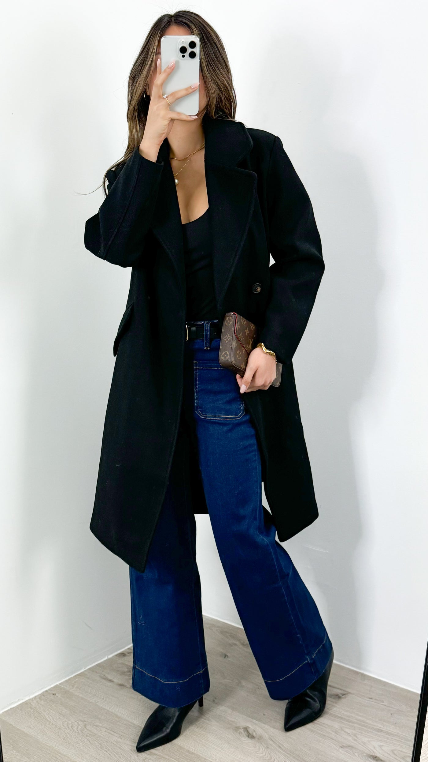 ARABELLA COAT - BLACK