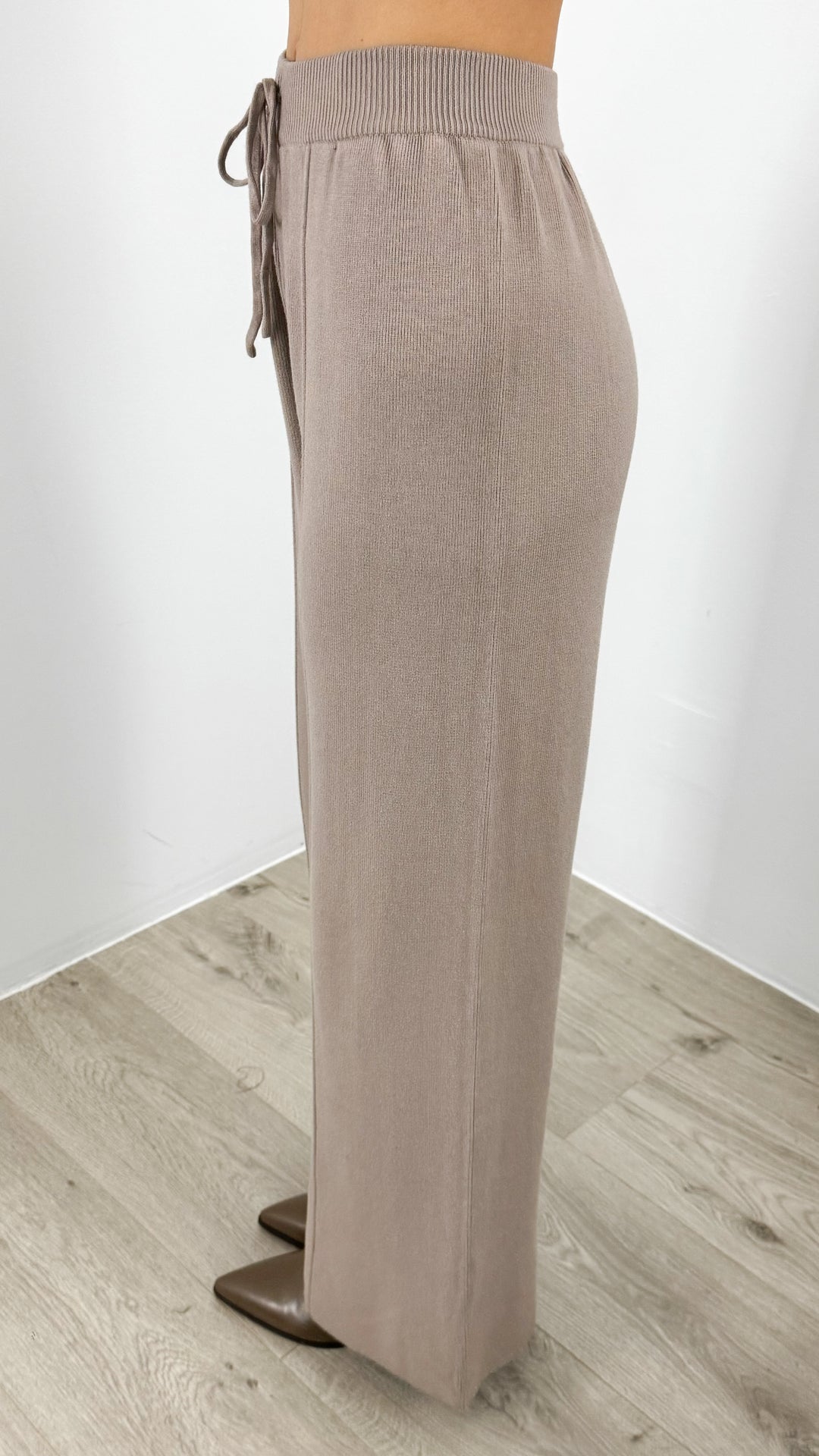 DELTA KNIT PANT - MUSHROOM