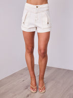 OLAN SHORTS - WHITE