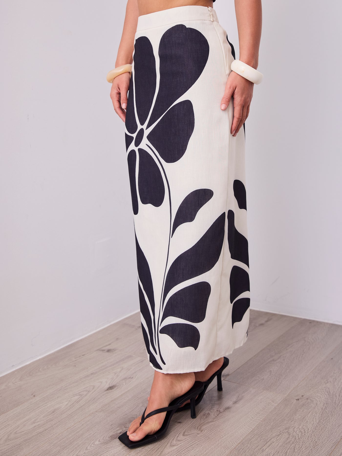 KOKO MAXI SKIRT - CREAM