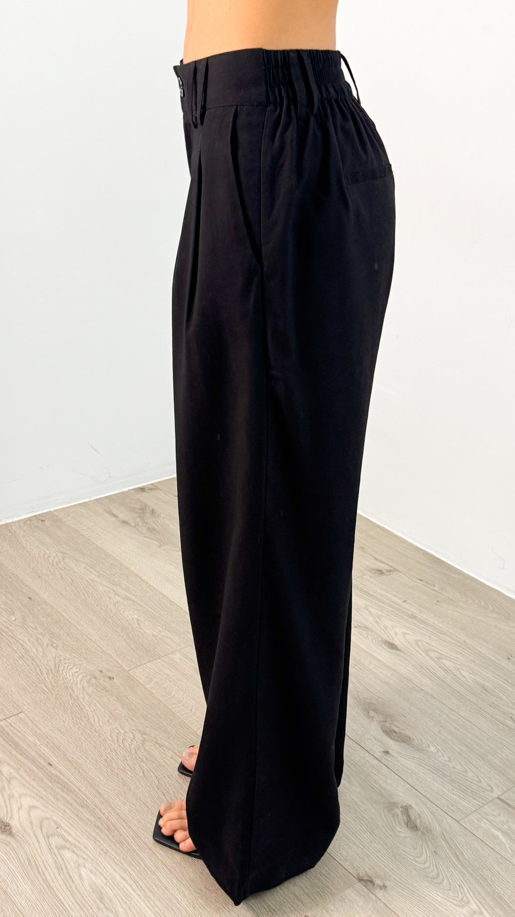 JOSEPH PANT - BLACK