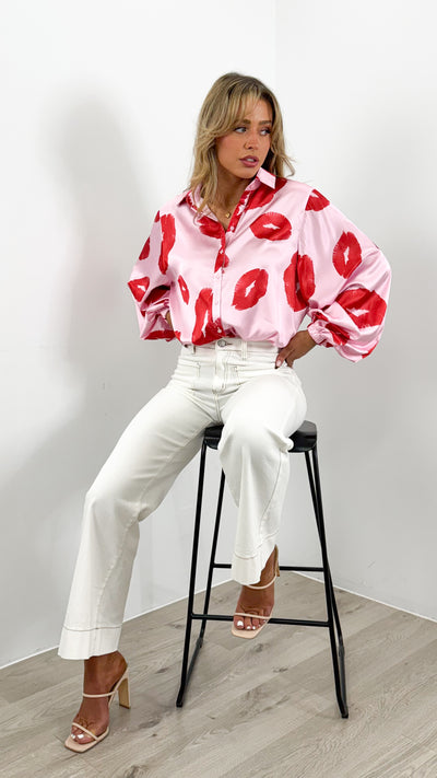 CARTIA BLOUSE - PINK