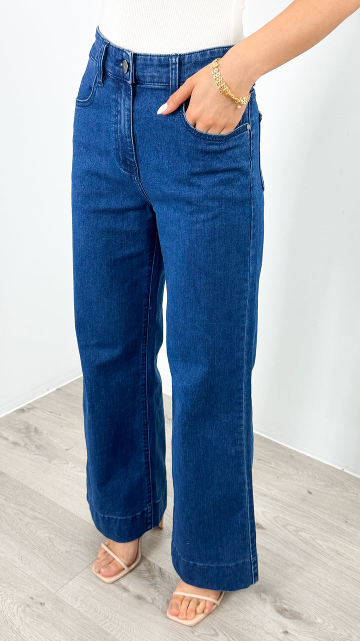 COOPER JEAN - DARK BLUE WASH