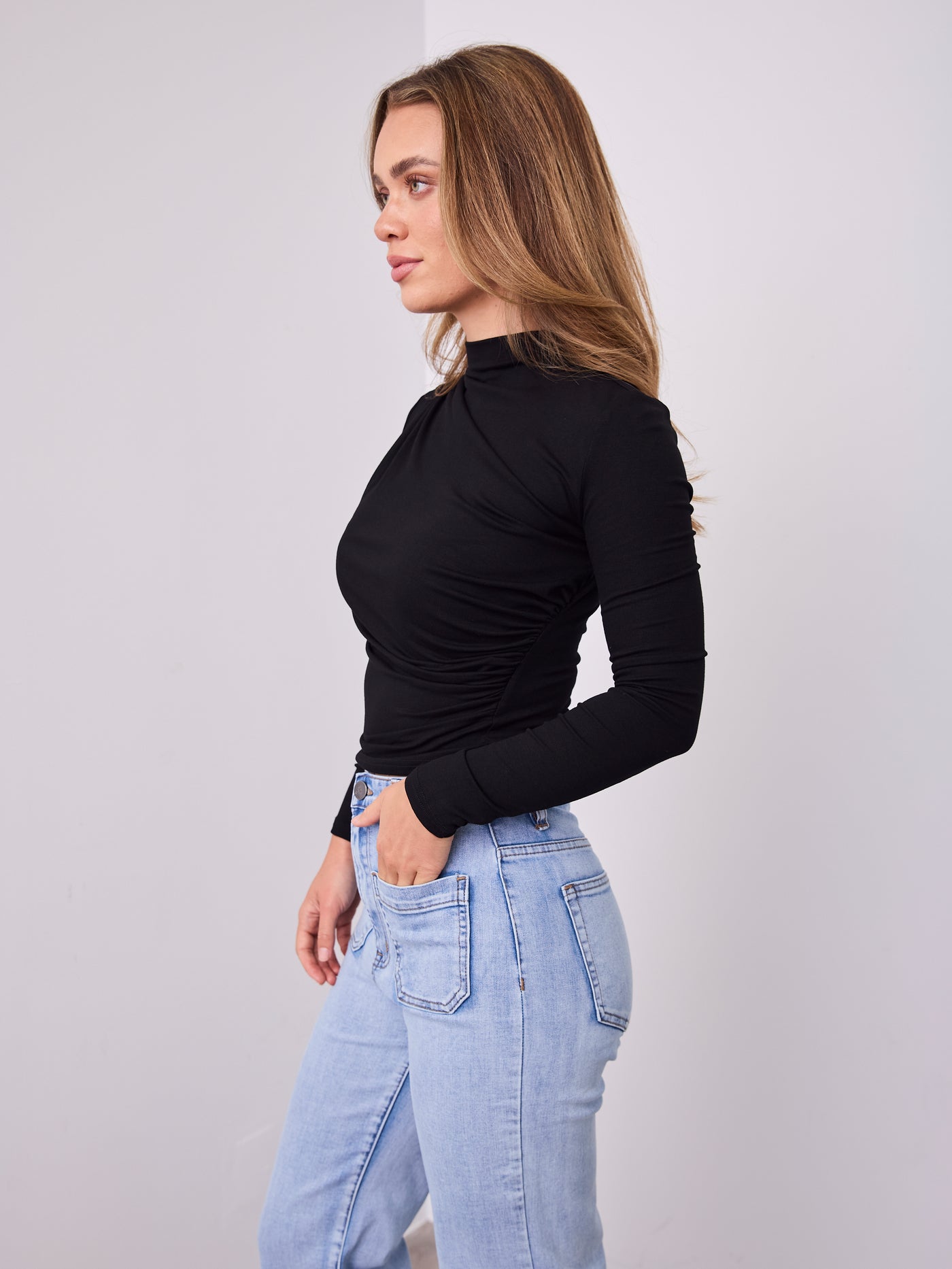 COLEMAN TOP - BLACK