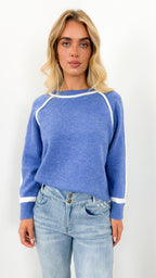 NAOMI KNIT - BLUE